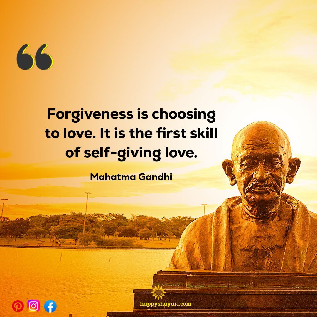 Forgiveness is choosing to love. It is the first skill of self-giving love.