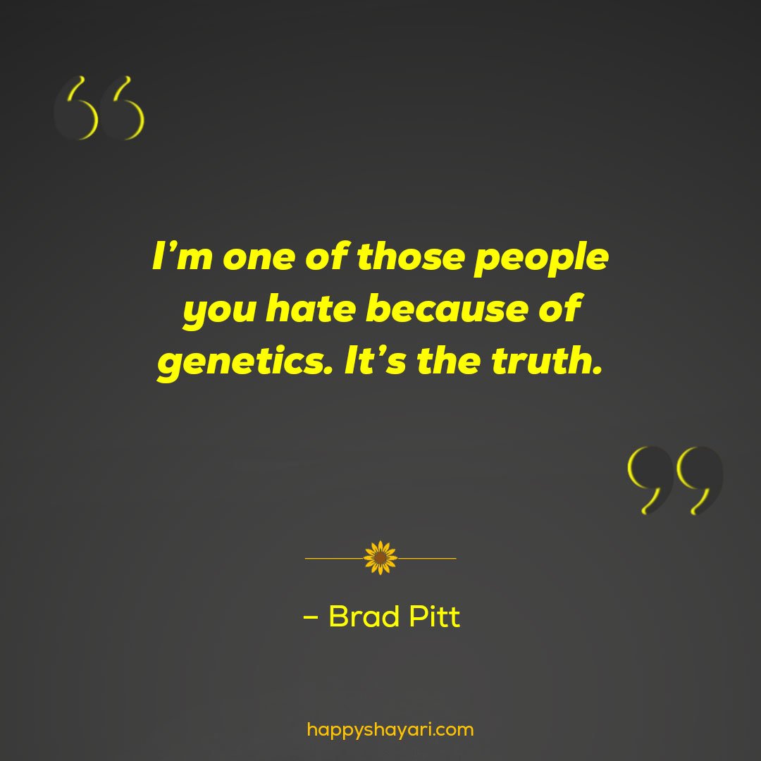I’m one of those people you hate because of genetics. It’s the truth