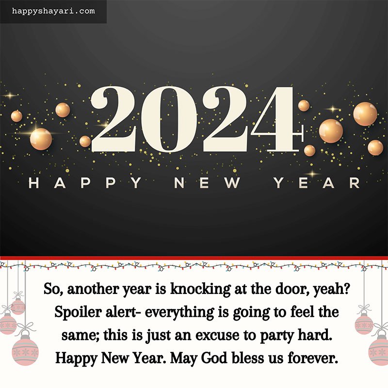 2024 happy new year wallpaper