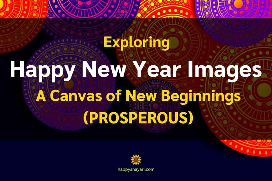 Happy New Year Images 2024 A Canvas of New Beginnings (PROSPEROUS)