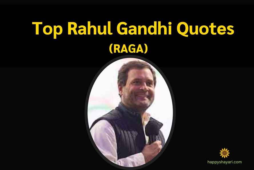 Rahul Gandhi Quotes (RAGA)
